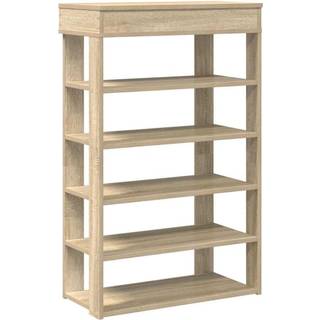 skoreol 60x30x98 cm konstrueret træ sonoma-eg