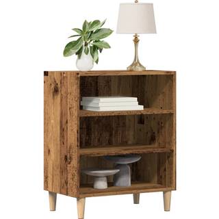 skænk 57x35x75 cm konstrueret træ antikt træ