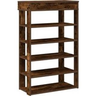 Skoreol 60X30X98 Cm Konstrueret Træ Etræsfarve - 60 cm / Røget eg