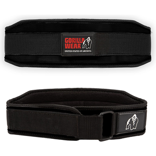 4 Inch Womens Lifting Belt, black, small