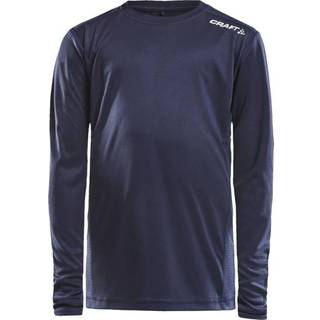 Craft 1907366 rush ls tee jr Børn / Sports T-shirt / T-shirt NAVY 146/152
