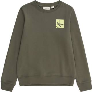 Relaxed Logo Sweatshirt - Green - 4