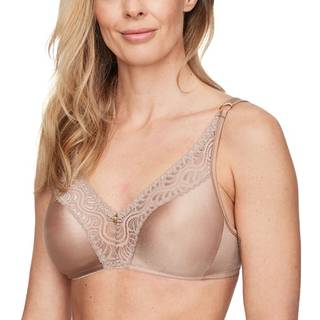 Swegmark Glitter Soft Bra - Light brown - B 80-85