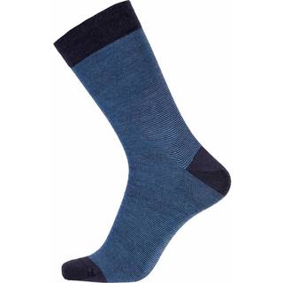 Blå Egtved Twin Sock Uldstrømper Str. 45-48