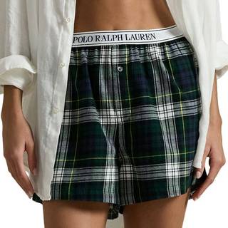 Polo Ralph Lauren Cozy Flannel Boxer - Black/Green - Small