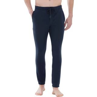 Mey Herren Sweatpants blau Baumwolle & Mix unifarben
