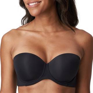 PrimaDonna Figuras Strapless Padded Bra - Black - G 80