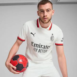 PUMA AC Milan 24/25 Authentic Away Jersey Men, Sport, White, XS - White - XS