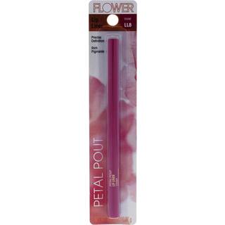 Blomster Beauty Petal Pout Lip Liner - Glat og cremet l?beforing med pigmentrig farve forhindrer fjerning af l?befarve leveres med indbygget slib