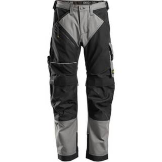 Snickers 6314 ruffwork, canvas+ arbejdsbukser+ grå/sort 258