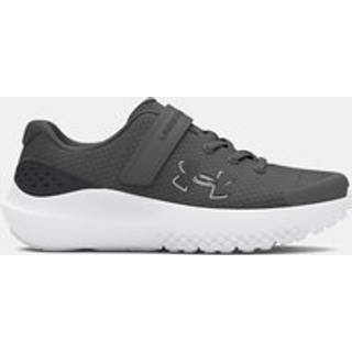 Under Armour Surge 4 AC Boys' Pre-School Running Shoes Castlerock / Anthracite / Anthracite 33