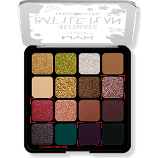 NYX Professional Makeup Home Alone Ultimate Battle Plan Øjenskygge palette Skygge Ultimate Battle Plan 16x0.8 g - 16x0,8 g