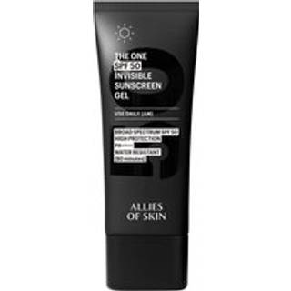 Allies of Skin Daily Face Solcreme SPF 50 Rejsestrrelse | Zero White Cast letvgtsformel | Hudlge testet under Makeup Primer| Vandafvisende & P