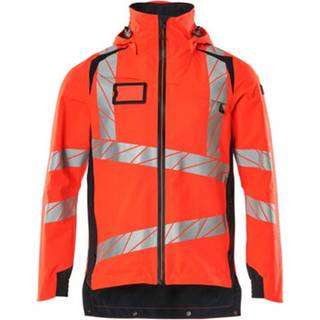 MASCOT ACCELERATE SAFE softshell jakke, hi-vis rød/mørk marine - XL