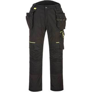 WX3 Eco stretch arbejdsbukser med hængelommer - Sort (Størrelse: 38)