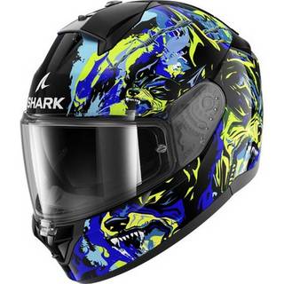 Shark Integralhjelm sort M