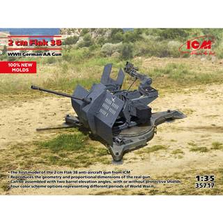 Flak 38, WWII German AA Gun (100% new molds)
