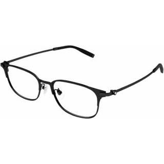 Montblanc Mand Montblanc MB0377OJ 001 Optiske stel Metal Sort Transparent Firkantet