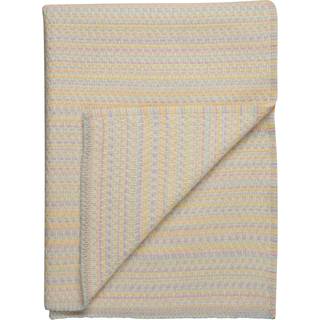 Røros Tweed Juli Plaid Uld 150x200 Cm - Plaider & Tæpper Norsk Lammeuld Pastel - 6353