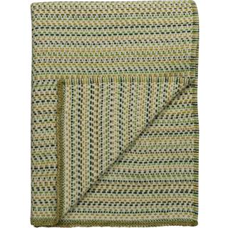 Røros Tweed Juli Plaid Uld 150x200 Cm - Plaider & Tæpper Norsk Lammeuld Grøn - 6352
