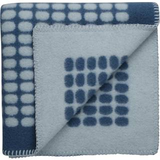 Røros Tweed Palette Uldtæppe 100x135 Cm - Plaider & Tæpper Norsk Lammeuld Sea - 6253-M