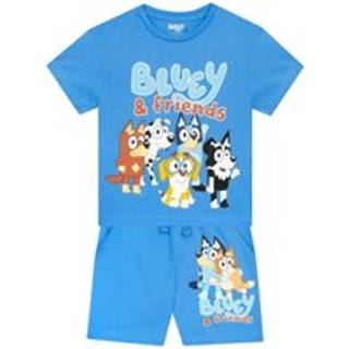 Character Character Blue 100% Cotton T-Shirt And Shorts Set