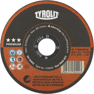 Skæreskive Premium 42F ø115×2,5 A30N-BFXA