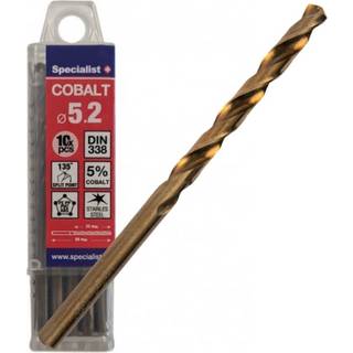 Metalbor Specialist Cobalt; 5,2x86 mm; 10 stk.