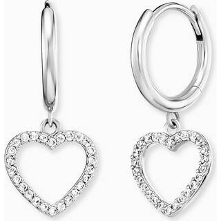 Engelsrufer Ohrringe - ERE-HEARTSHINY-ZI-CR - silber