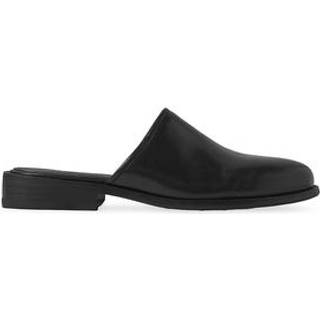 Square Mule Shoes in Black - 41