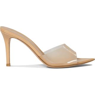 Gianvito Rossi Elle 85 TPU mules - neutrals - EU 39