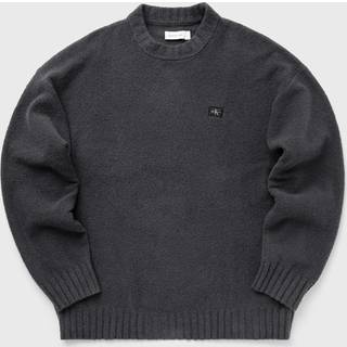Relaxed Cotton Bouclé Jumper - Black - XXS