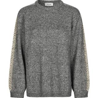Modström LineMD o-neck - Dark Grey Melange - L - Strik