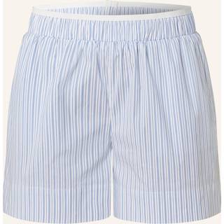 Shady Stripe Shorts, Light Blue, 34