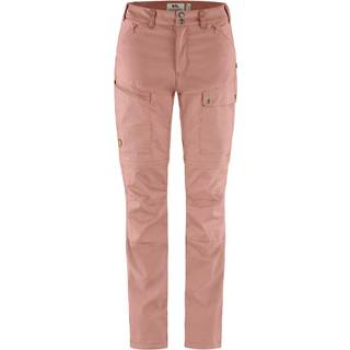 Fjällräven Women's Abisko Midsummer Zip Off Trousers Zip off-bukser Damer størrelse 42 farve pink