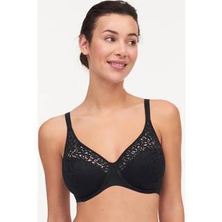 Chantelle EasyFeel Norah BH med bøjle, sort, Størrelse: 95D, Dame