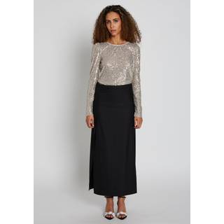 BillBBMaian skirt - Black pinstripe
