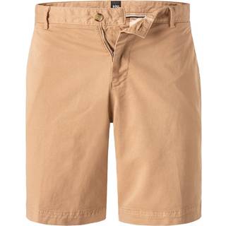 BOSS Black Herren Shorts beige Slim Fit