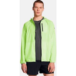 Jakke med hætte Under Armour LAUNCH LIGHTWEIGHT JKT 1381879-304 Størrelse M