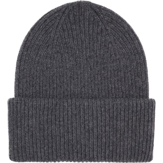Merino Wool Hat Lava Grey (One Size)