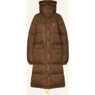 Fjällräven - Expedition Long Down Parka W Dark Oak dame M Ribejagtogfikseri.dk