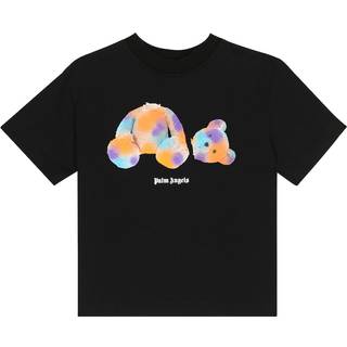 Palm Angels Kids Bear cotton jersey T-shirt - black - Y 8