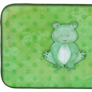 """" Caroline's Treasures Polka Dot Frog Dish Drying Mat 14 """" """" X 21 """" ""Multicolor"" ""