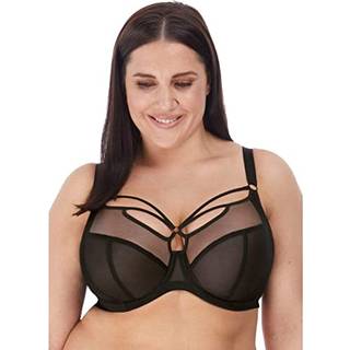 Elomi Sachi plunge BH, sort, Størrelse: 70N, Dame