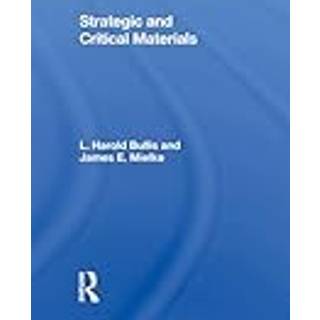 Strategic And Critical Materials