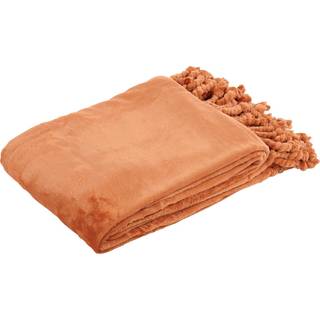 Hjem bløde ting flettet seng sofa kast tæpper brændt orange 60 'x 80' 'blød fluffy hyggeligt kast tæppe accent stilfuld sofa cover hjem d? Kor