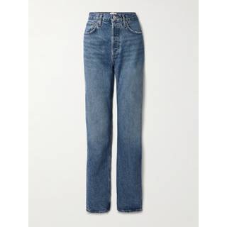 Agolde Kelly high-rise wide-leg jeans - blue - XXS-XS