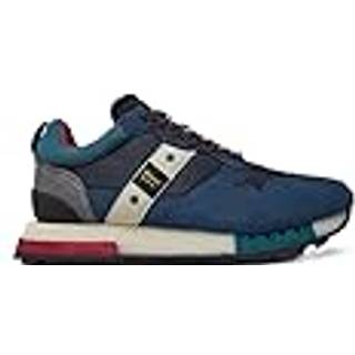 Blauer Blue Polyethylene Men Sneakers
