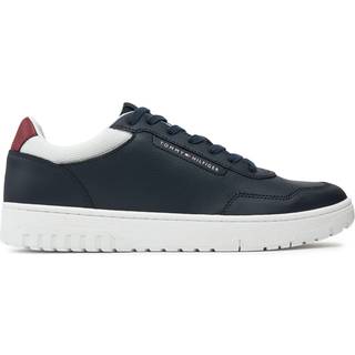 Mixed Texture Basketball Trainers