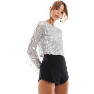 Onlspacy Ls Cropped Sequins To